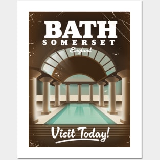 Bath Somerset travel poster Posters and Art